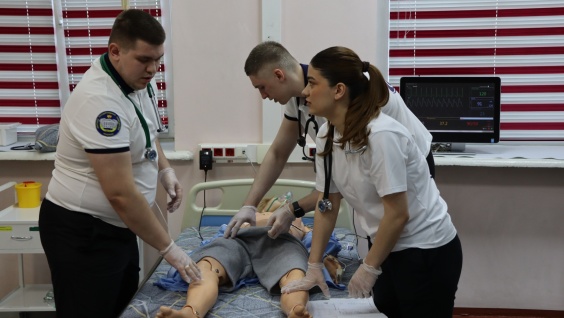 Олимпиада по практическим медицинским навыкам проходит в Амурской ГМА в рамках форума "Наука и практика в медицине"