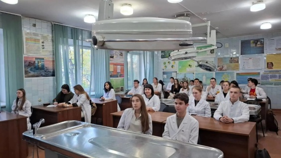 На кафедре травматологии с курсом медицины катастроф прошло заседание кружка СНО «Территория безопасности»