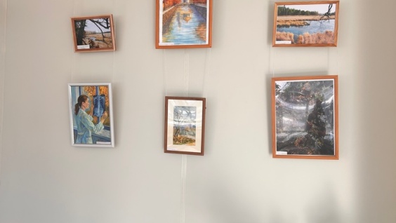 Выставка художественных работ на осеннюю тематику, посвящённая памяти Николая Романовича Левченко