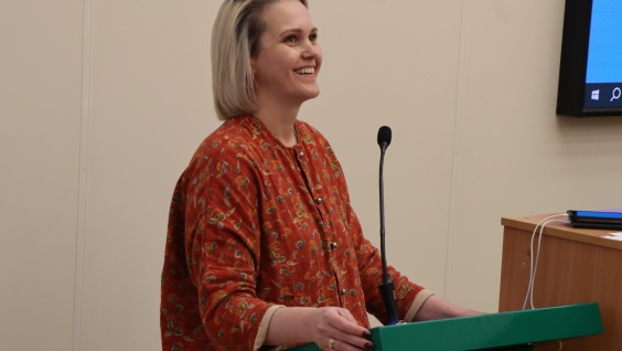 Две встречи с заместителем министра здравоохранения Амурской области Ольгой Артемьевой состоялись сегодня в медакадемии