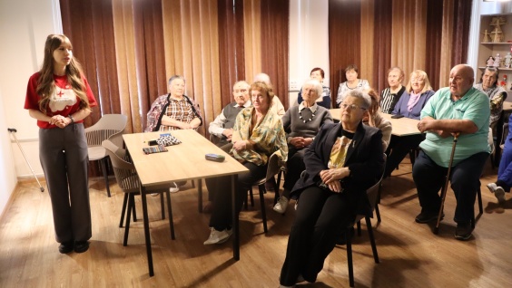 «Волонтеры-медики» провели в центре "Доброта" мероприятие, приуроченное к Всемирному дню борьбы с раком