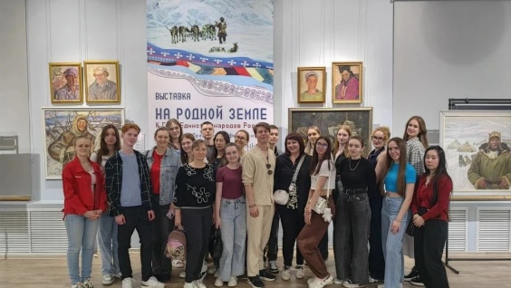 Студенты второго курса посетили выставку Амурского областного краеведческого музея «На родной земле»