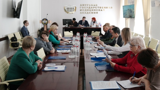 На базе Амурской ГМА прошёл Совет ректоров вузов Амурской области